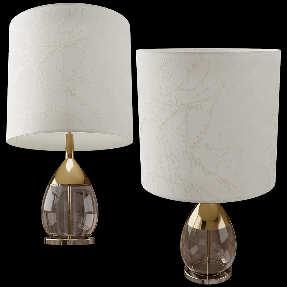 EBB&FLOW – Table lamp Lute M 3ds Max