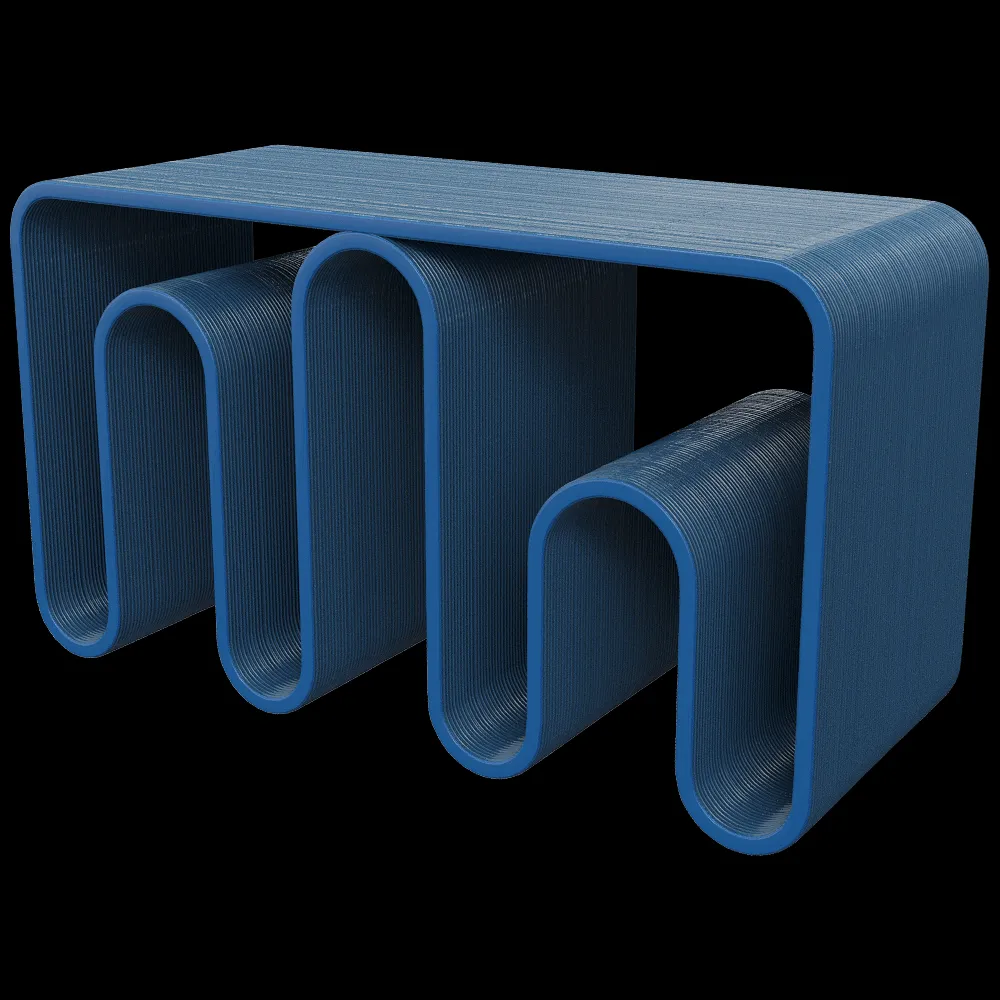 Eburet – Coffee table with storage EBURET MEGA 3ds Max