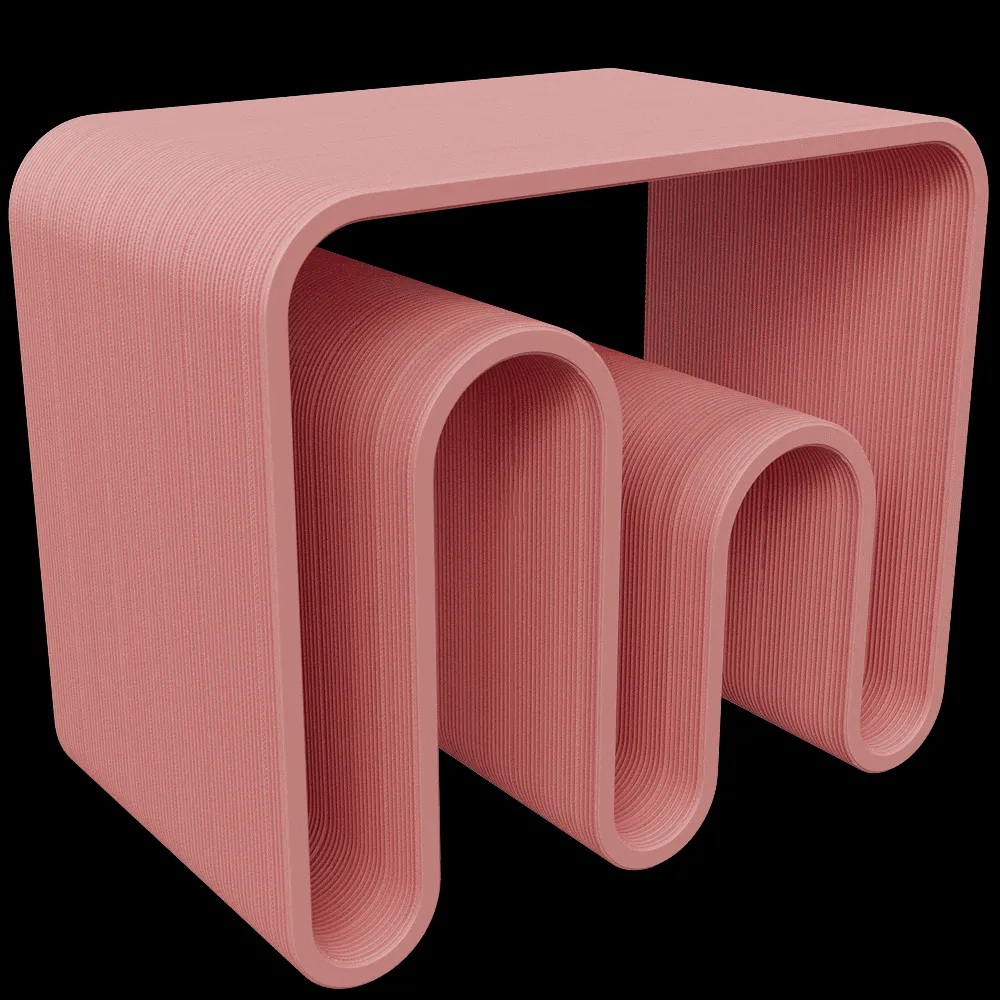 Eburet – Table stool EBURET 3ds Max