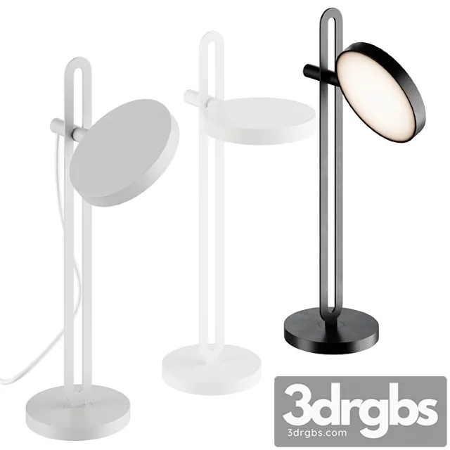 Echo Table Lamp White 3dsmax Download