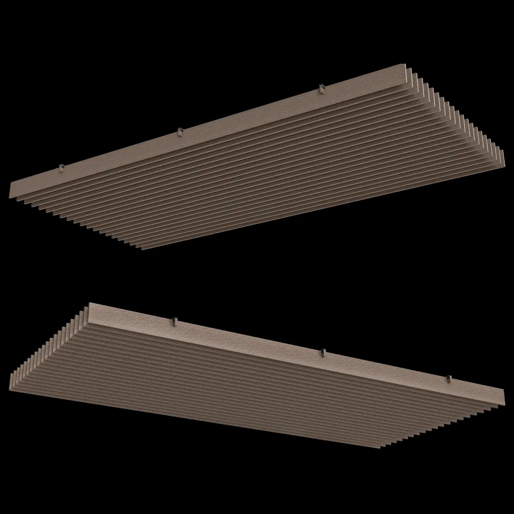 ECHOJAZZ – Sound absorbing panel ECHOBAFFLE PLAIN L 3ds Max