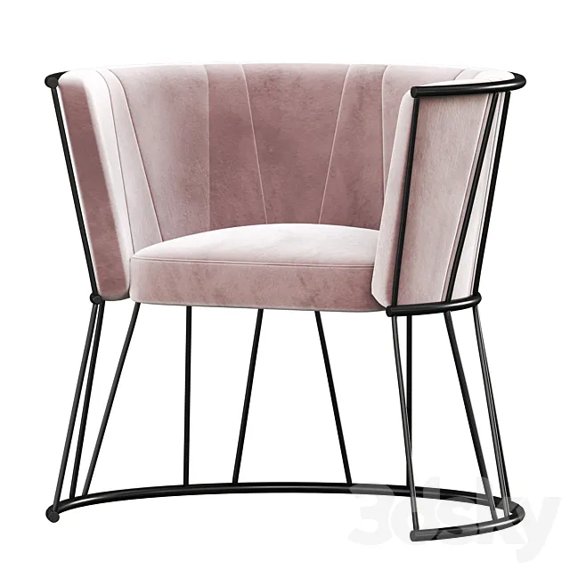 ECLAT Armchair by Artu 3ds Max
