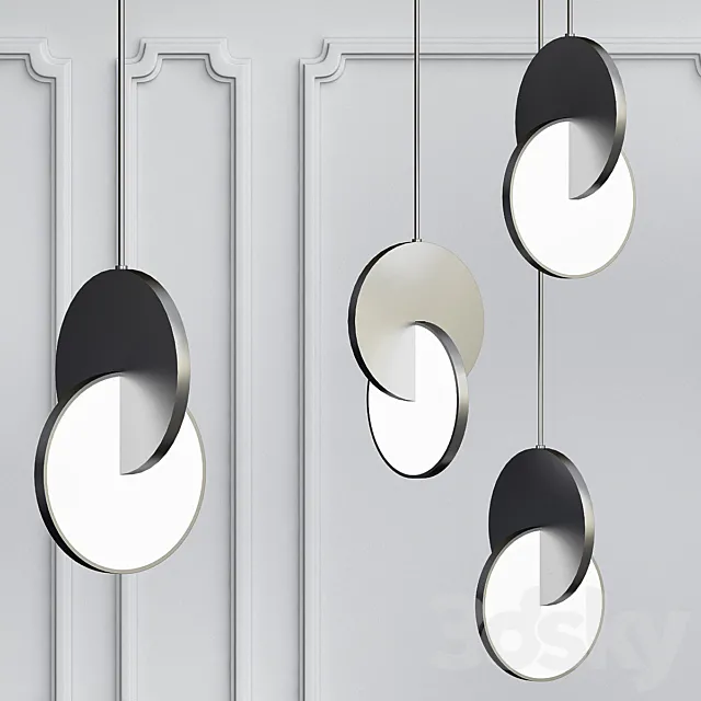 Eclipse Pendant 3ds Max