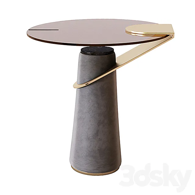 ECLIPSE Side table 3ds Max