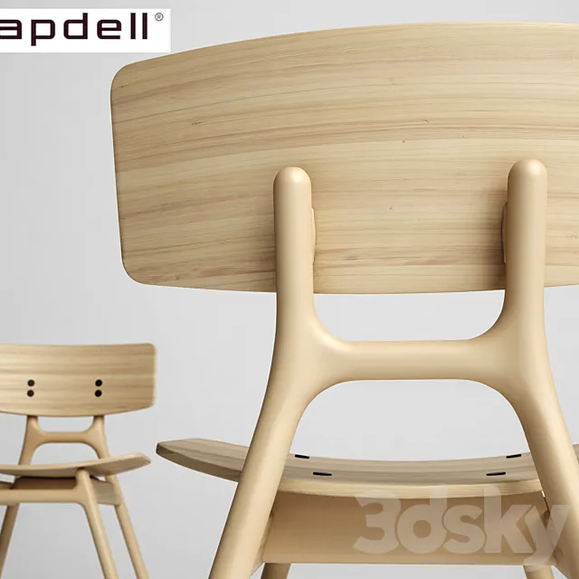 Eco chair Capdell 3DS Max Model