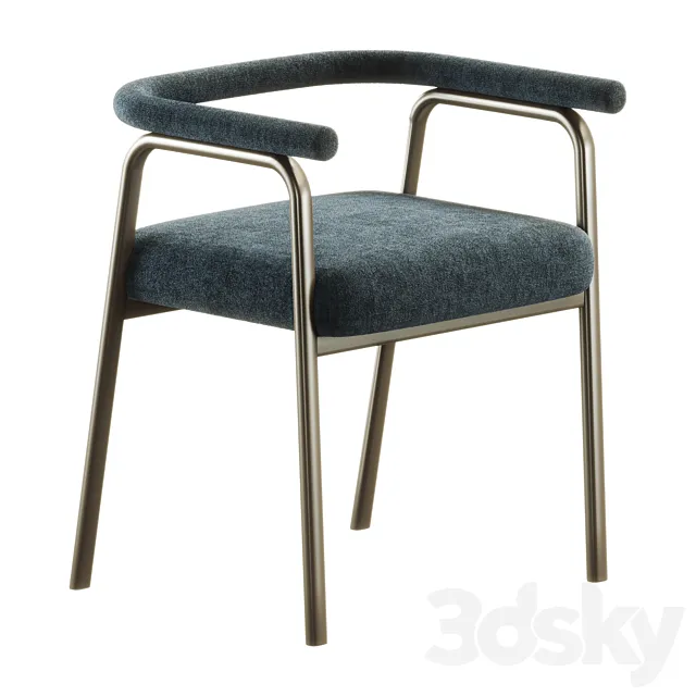Ecto Dining chair 3ds Max