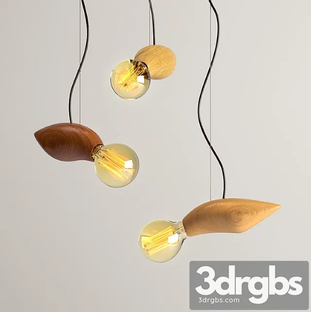 Edison Wood Lamp 1 3dsmax Download