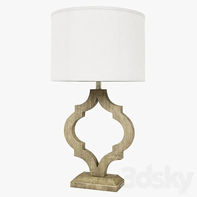 Edmonton table lamp 3ds Max