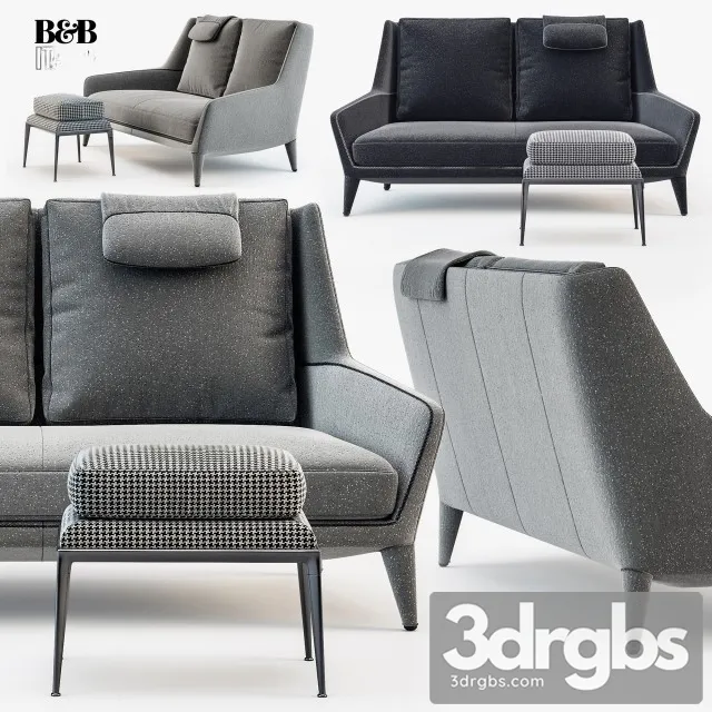 Edouard Sofa 01 3dsmax Download