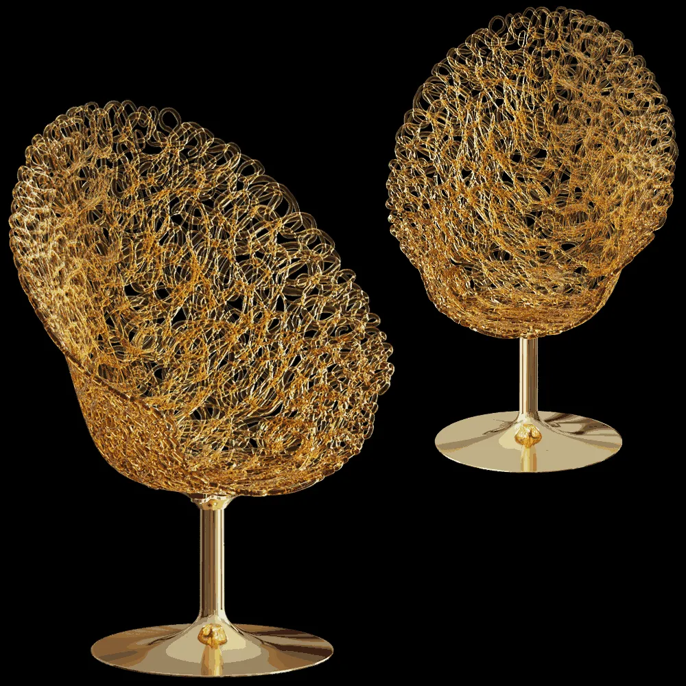 Edra – Chair Margherita 3ds Max