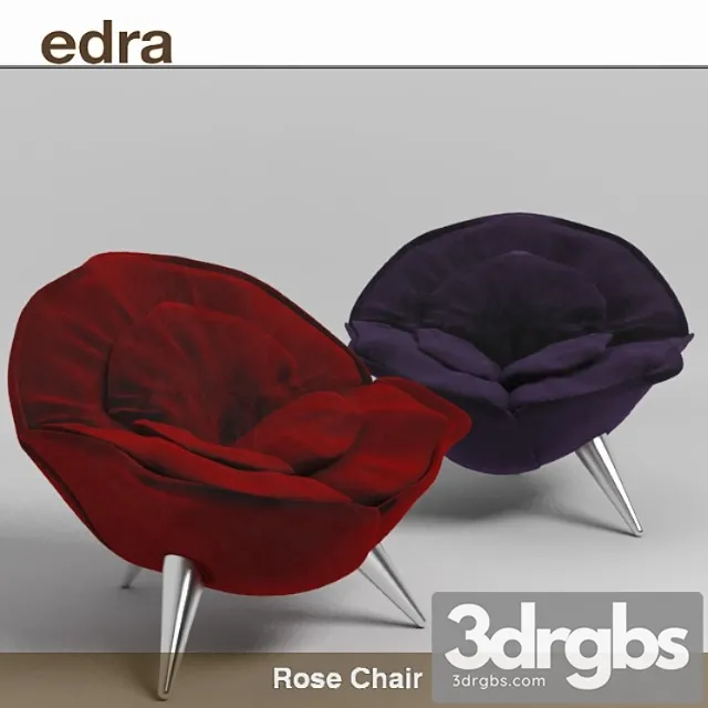 Edra rose chair 3dsmax Download