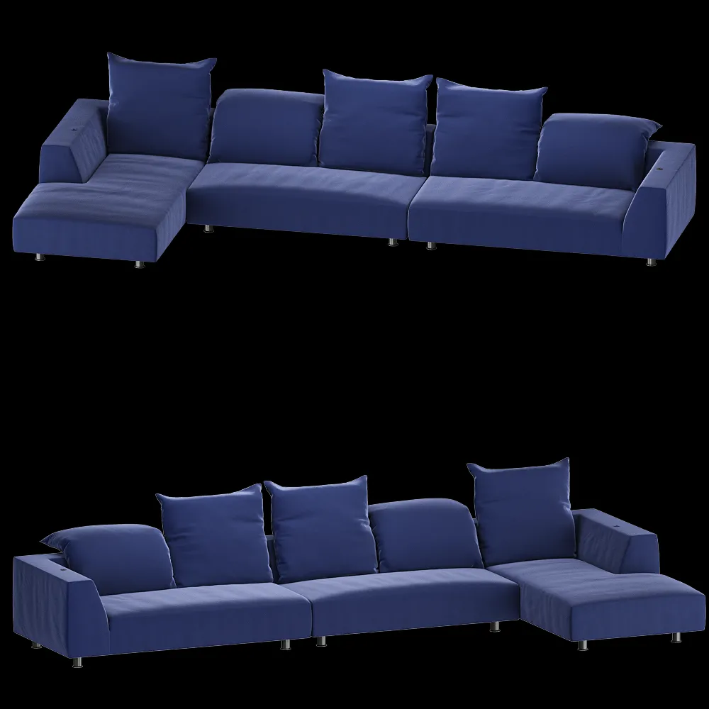 Edra – Sofa ABS190Tsx – ABS160EC – ABS190Pdx 3ds Max