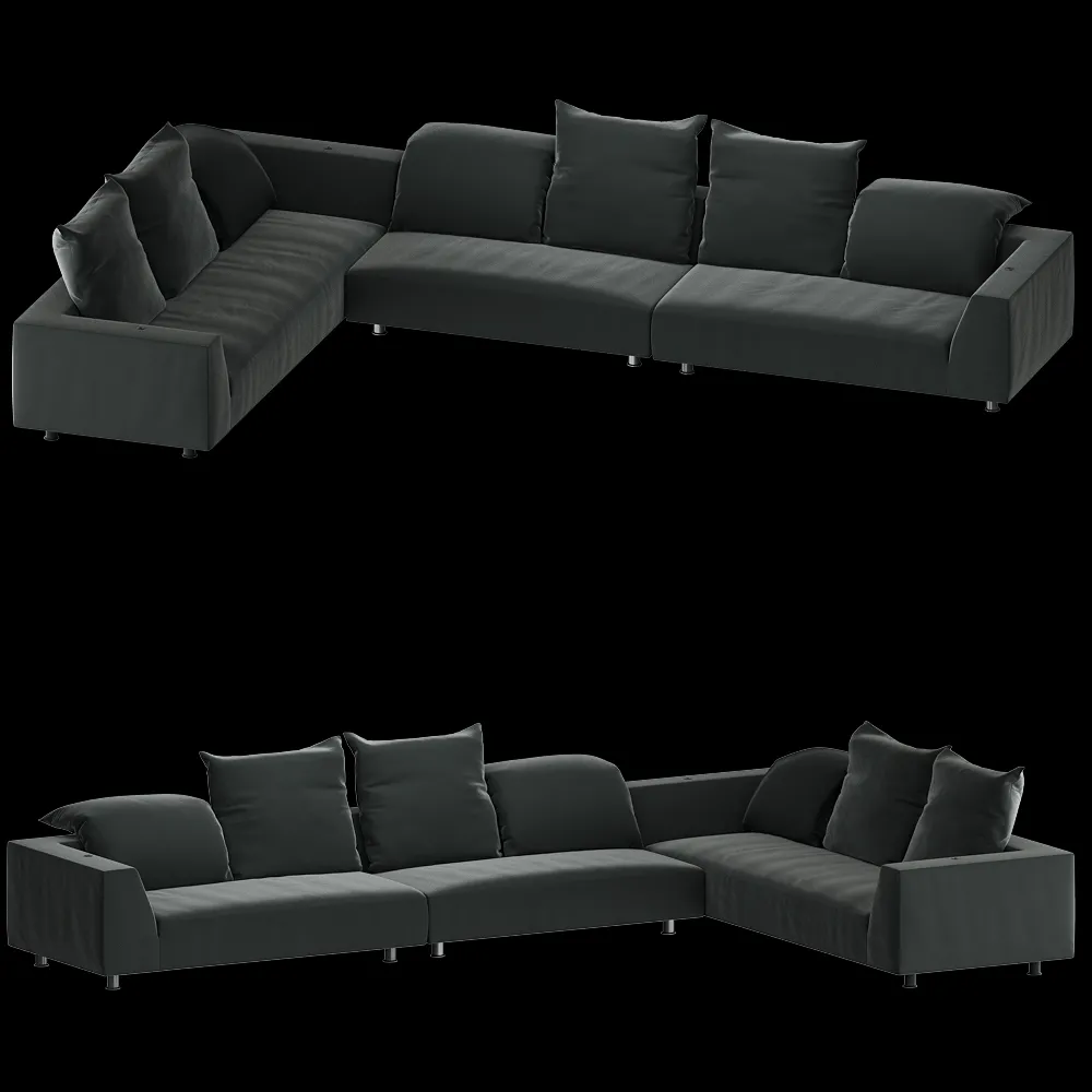 Edra – Sofa ABS190Tsx – ABS160EC – ABS300dv 3ds Max
