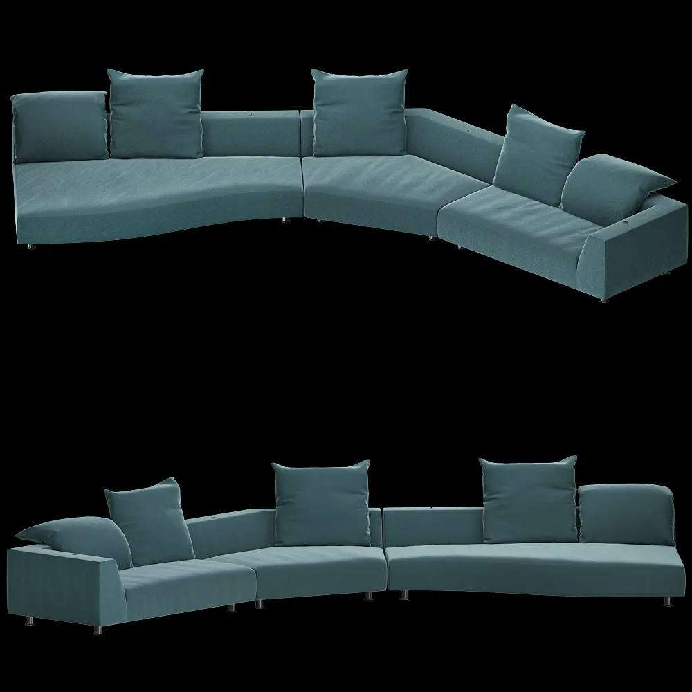 Edra – Sofa ABS190Tsx – ABSCCV – ABSPNFdx 3ds Max