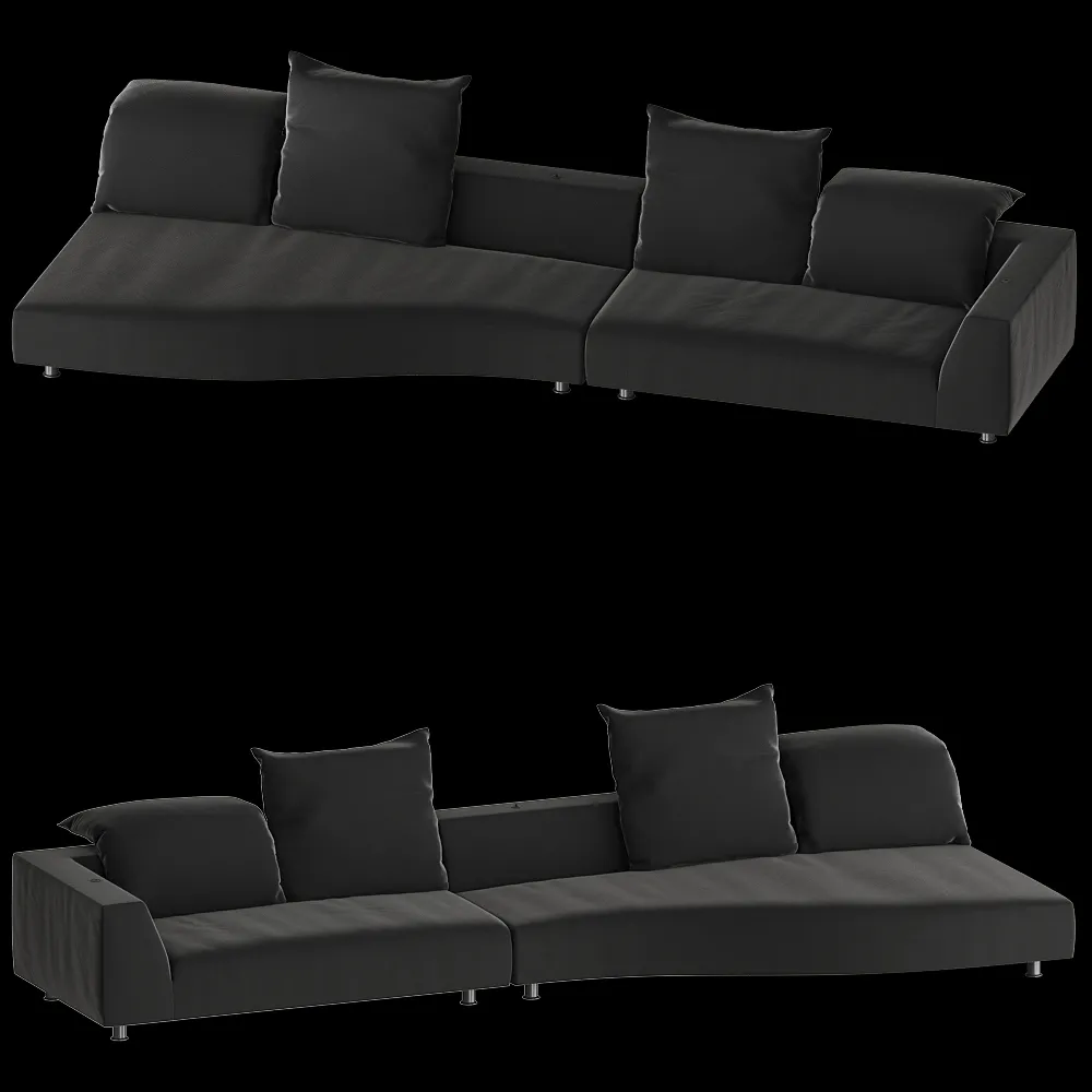 Edra – Sofa ABS190Tsx – ABSPNFdx 3ds Max