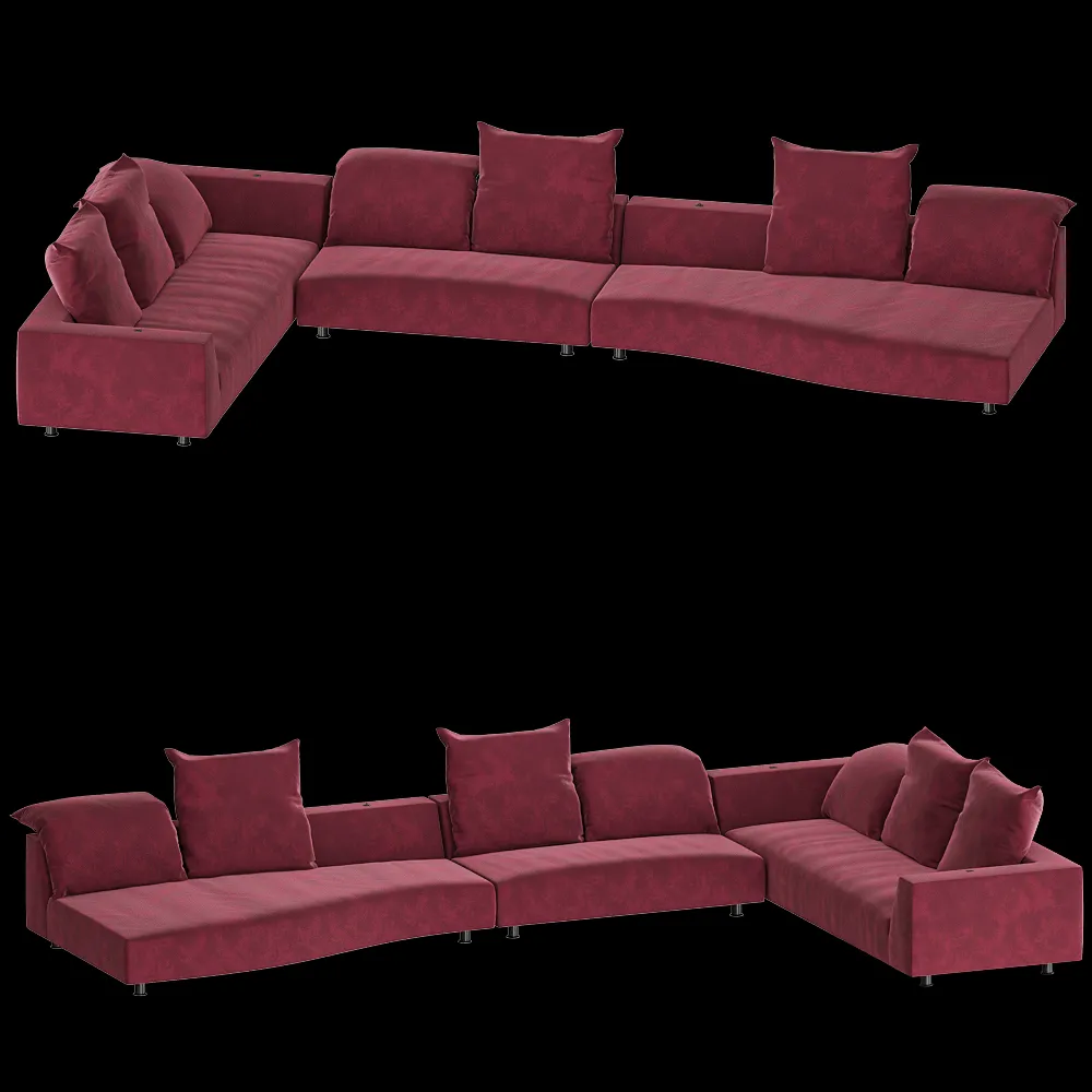 Edra – Sofa ABSPNFsx – ABS160EC – ABS300dv 3ds Max