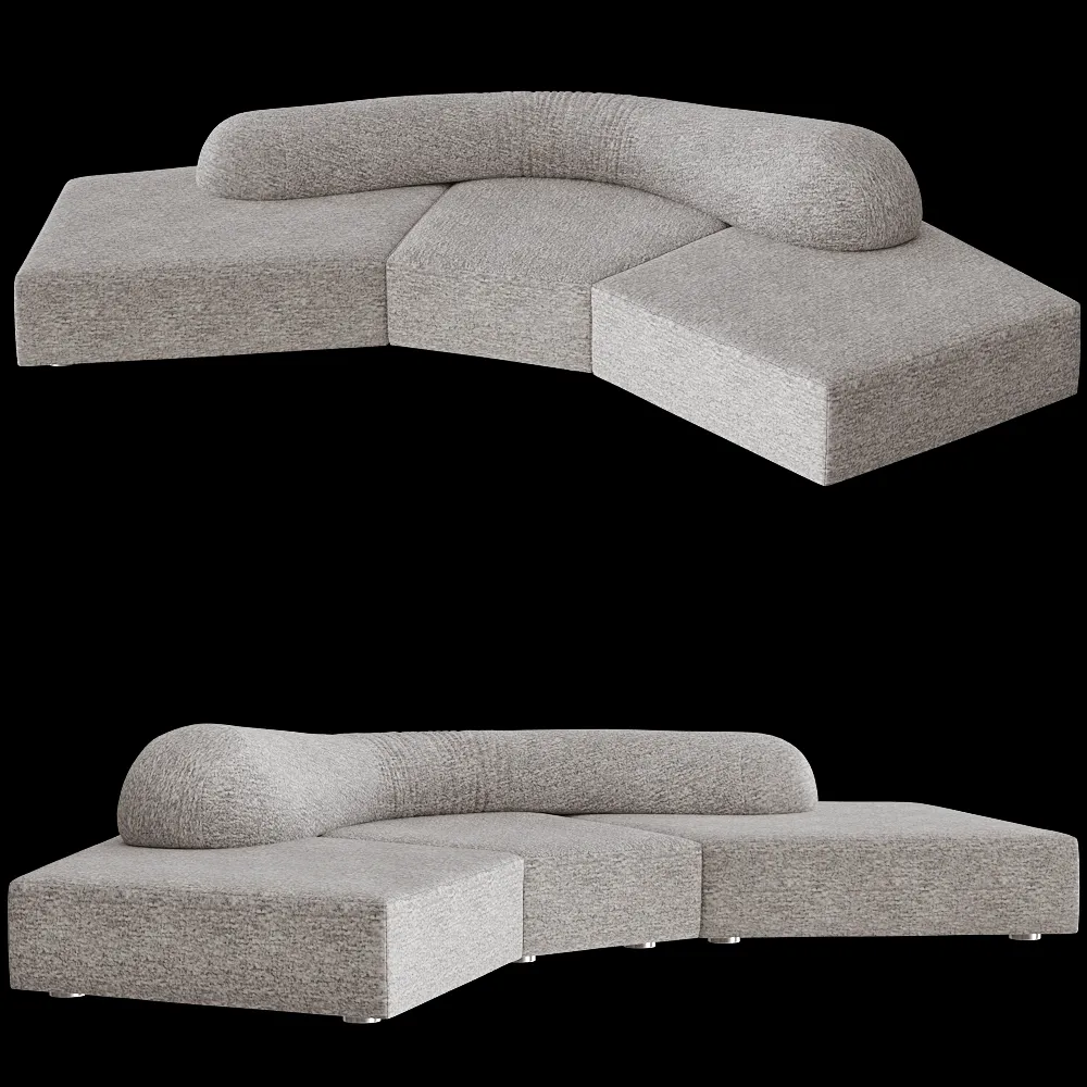 Edra – Sofa On the Rocks 3 3ds Max
