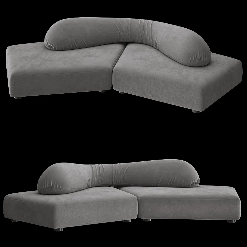 Edra – Sofa On the Rocks 3ds Max
