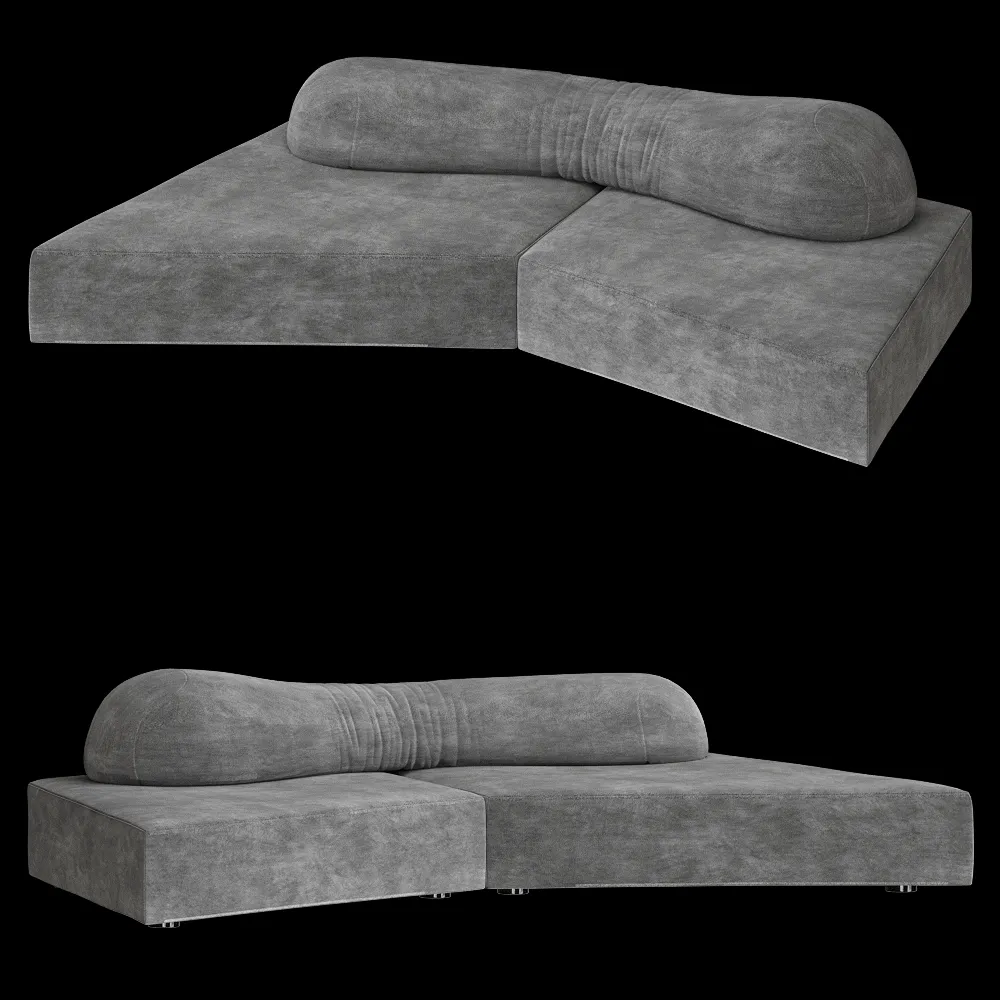 Edra – Sofa On the Rocks 4 3ds Max