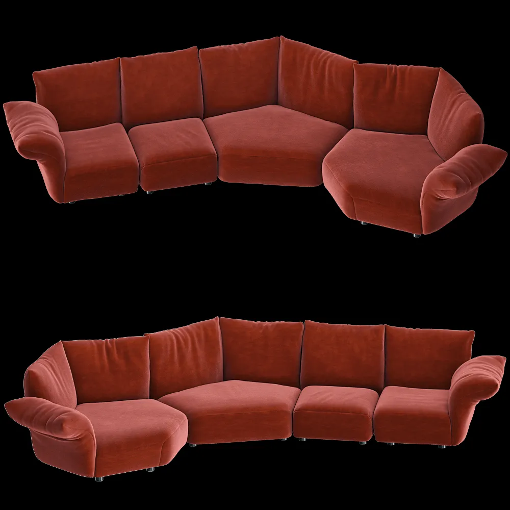 Edra – Sofa STDN10-STDA2-STDEC-STDTdx 3ds Max