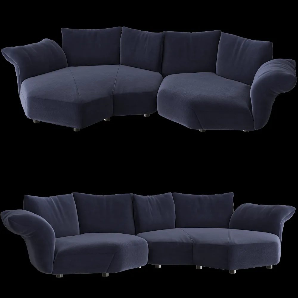 Edra – Sofa STDN10-STDN20 3ds Max