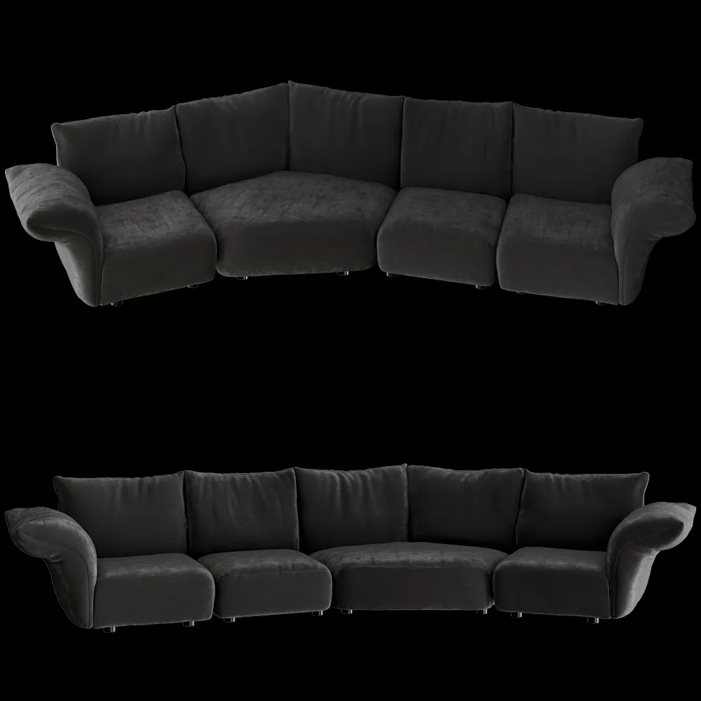 Edra – Sofa STDTsx-STDEC-STDA2-STDTdx 3ds Max