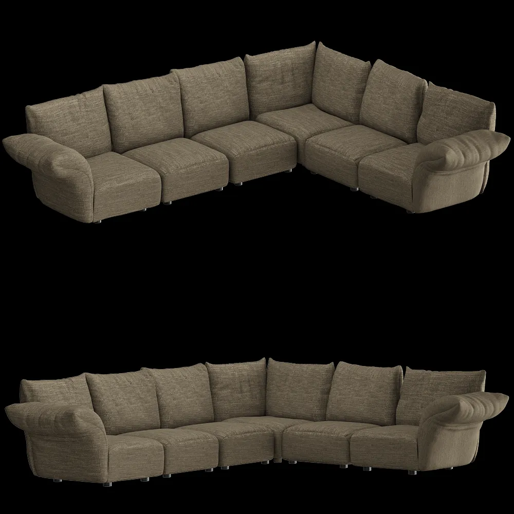 Edra – Sofa STDTsx-STDEC-STDEC-STDA1-STDEC-STDTdx 3ds Max