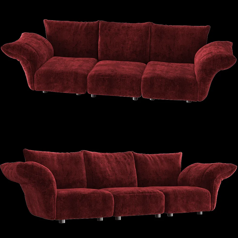 Edra – Sofa STDTsx-STDEC-STDTdx 3ds Max