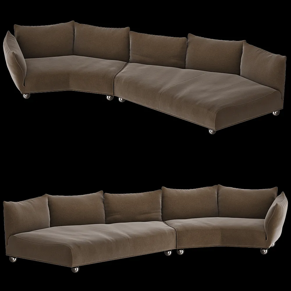 Edra – Sofa STWCP50 3ds Max