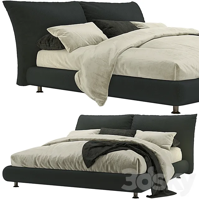 edra STAND BY ME Bed 3ds Max