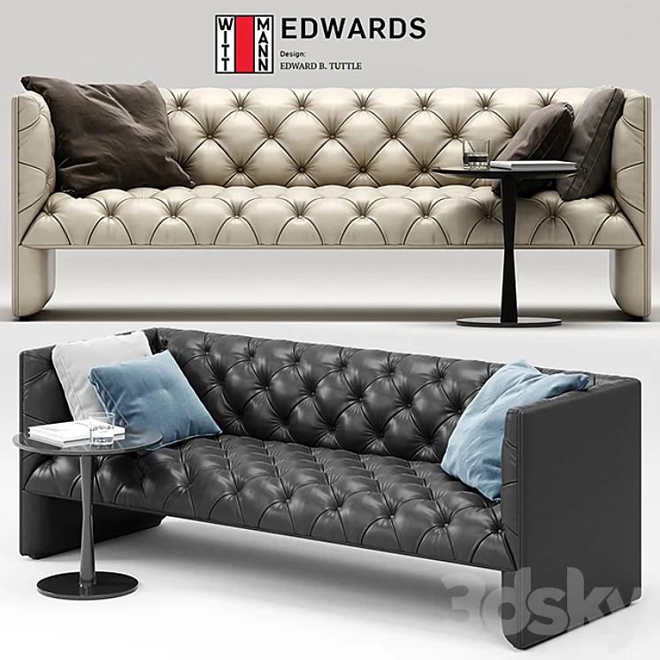 Edwards sofa 3DS Max