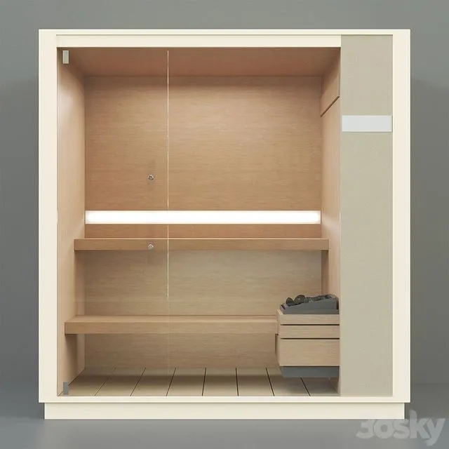 Effegibi Sauna One S 3dsMax Model