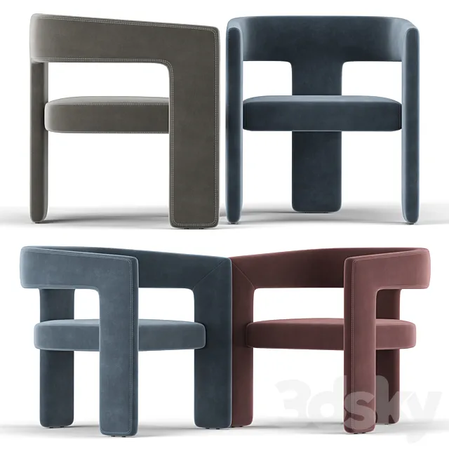 Effie Dining Chair 3ds Max