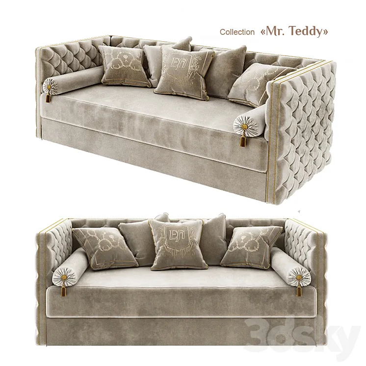 EFI Kid Concept \/ Mr. Teddy – sofa 3DS Max