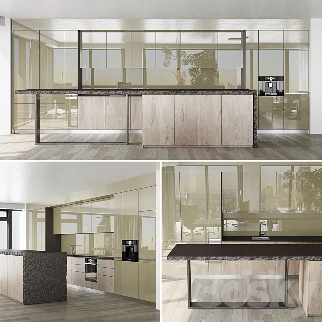 Eggersmann Kitchen 3ds Max