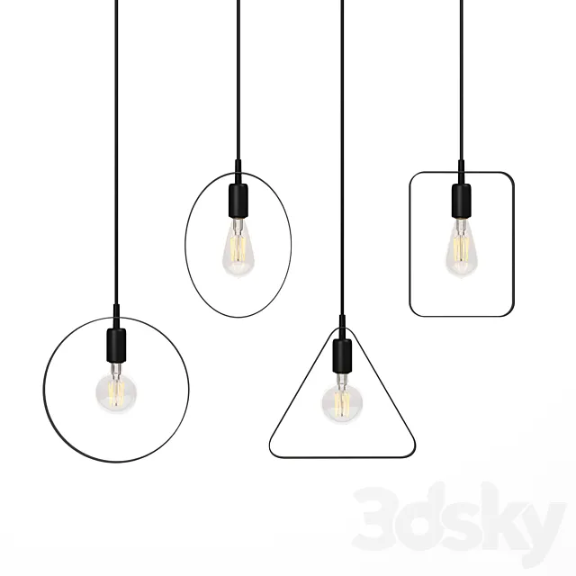 EGLO BEDINGTON SET 3DS Max Model