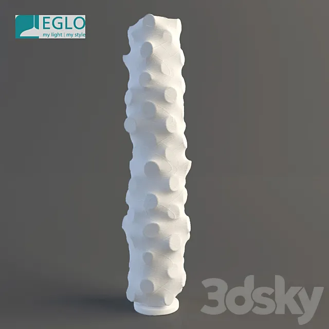 Eglo Cocoon Terrata floor lamp 3DS Max Model