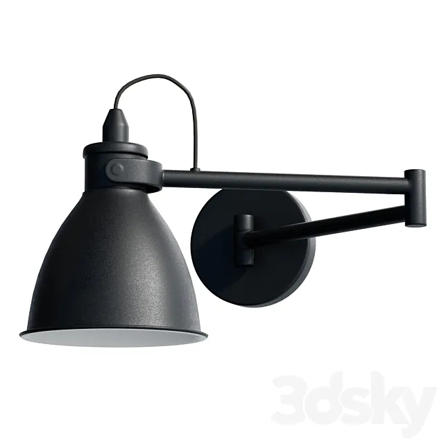 Eglo San Dome Wall Light Black 3ds Max