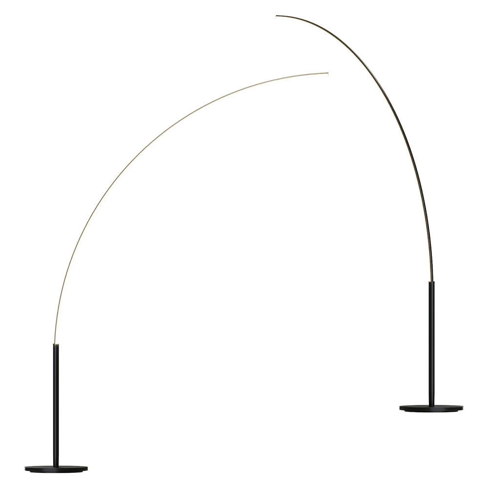 EGOLUCE – Floor lamp VIRGOLA 3535 3ds Max