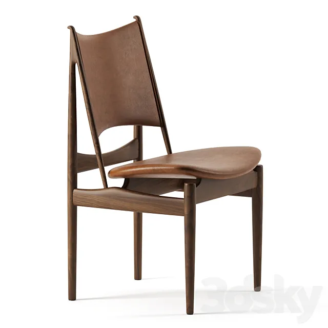 Egyptian chair by Finn Juhl 3ds Max