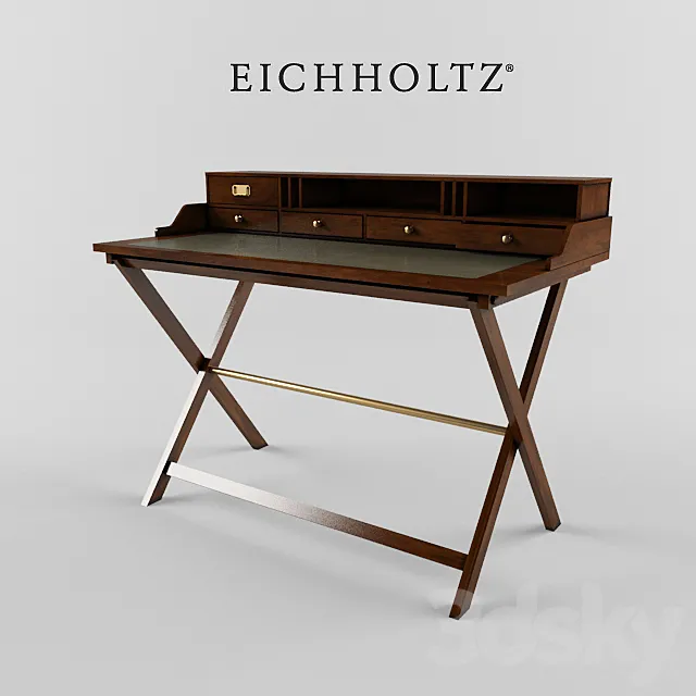 Eichholtz _ Desk Travel Sahara 3DS Max Model