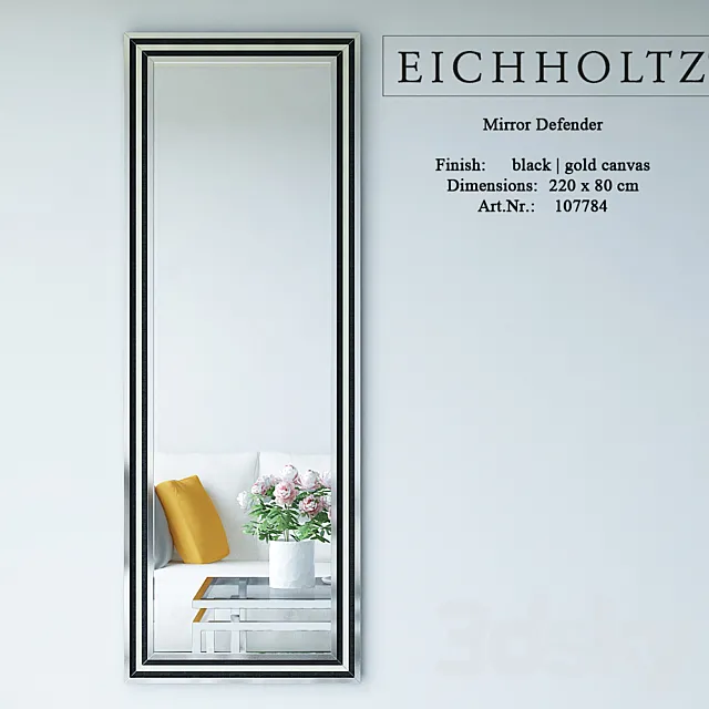 Eichholtz _ Mirror Defender 3DS Max Model