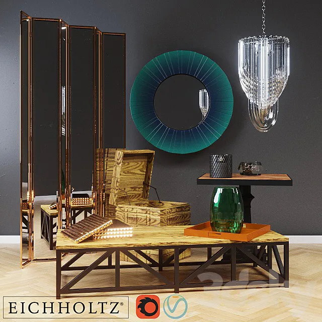 Eichholtz accessories set 2 3ds Max