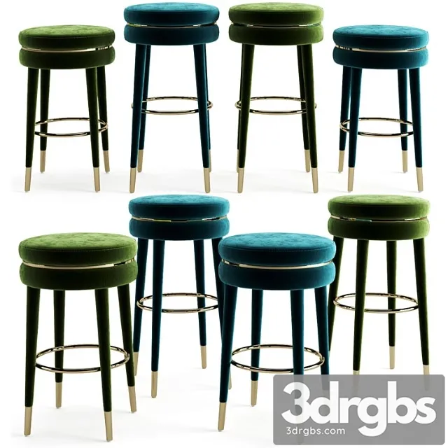 Eichholtz Bar And Counter Stool Parisian 3dsmax Download
