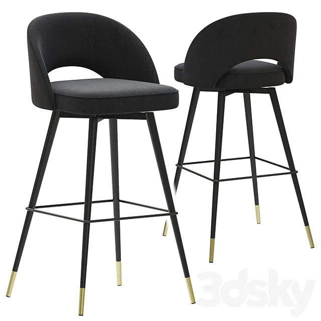 Eichholtz Bar Stool Cliff 3DS Max Model