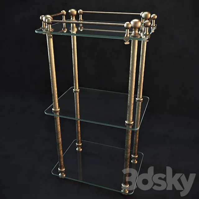 Eichholtz Bathroom Rack Devon 3ds Max