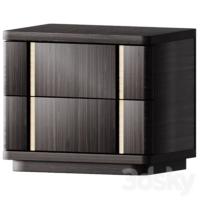 Eichholtz BEDSIDE TABLE MODESTO bedside table 3ds Max