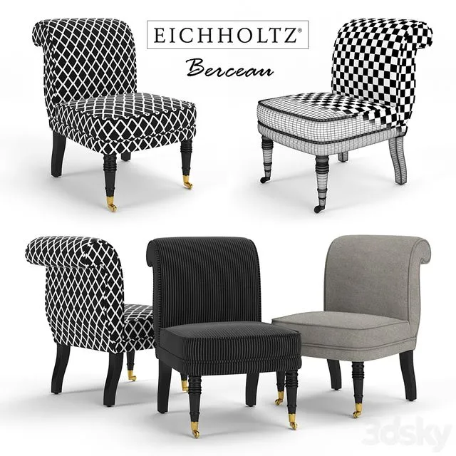 Eichholtz Berceau armchair 3dsMax Model
