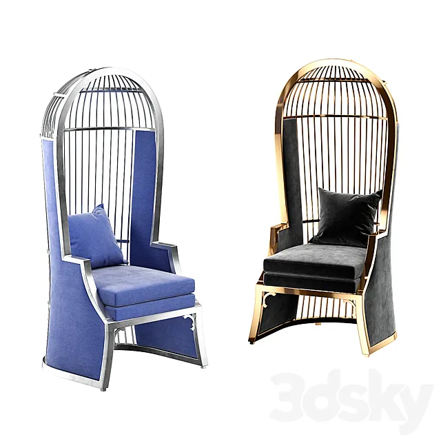 Eichholtz bora bora chair 3DS Max Model