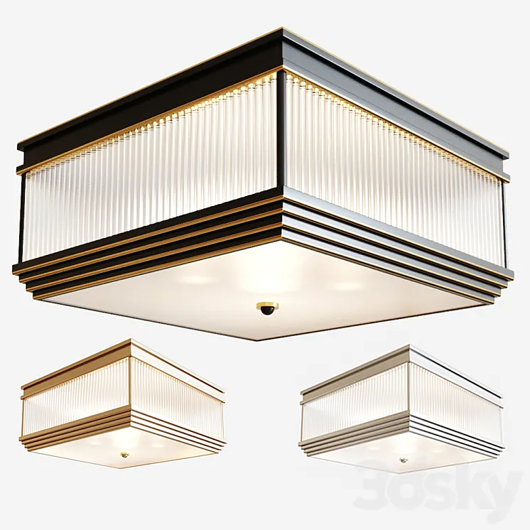 Eichholtz Ceiling Lamp Marly 3DS Max